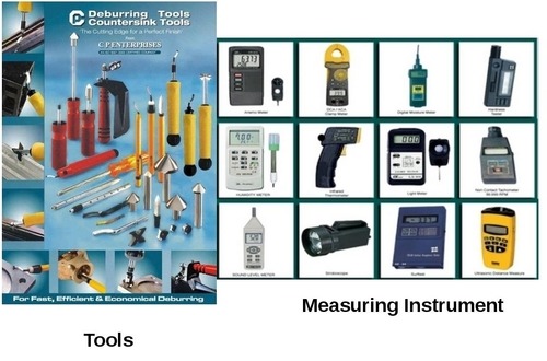 Measuring Instrument & Tools - Stainless Steel, 10-50 Millimeter Width | Multi Color, Ideal for Laboratory Use