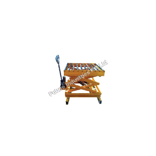 Easy To Operate Die Loader Scissor Trolley