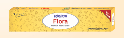 Flora Incense Stick - Natural Plant and Flower Extracts | Long Lasting Soothing Fragrance, Perfect for Meditation and Relaxation