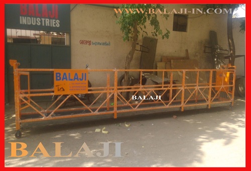 Suspended Platform - Rigid Steel/Aluminum, 6 to 7.5 M Lengths | CE Certified, Low Maintenance, High Load Capacity