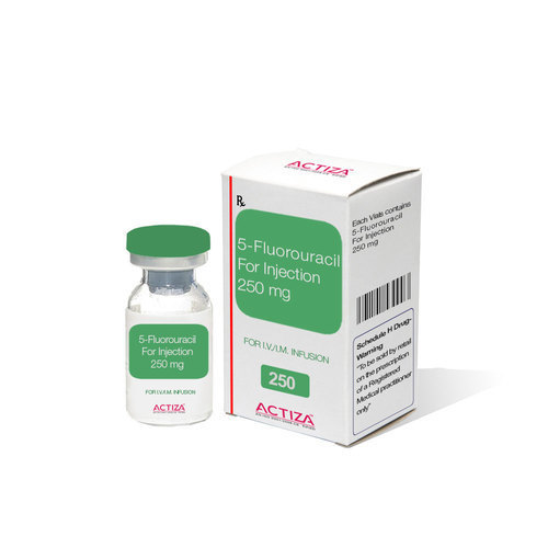 5-Fluorouracil For Injection 250 Mg Keep At Cool And Dry Place