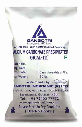Precipitated Calcium Carbonate - Technical Grade, White Powder, 99% Purity | Superior Performance, Impeccable Shelf Life, Commendable Composition