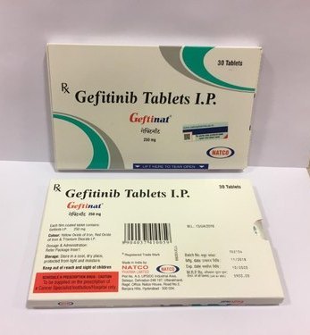 Gefitinib Tablet - 250 mg Anti-Cancer Targeted Therapy for Non-Small Cell Lung Cancer Blocker of Abnormal EGFR Protein