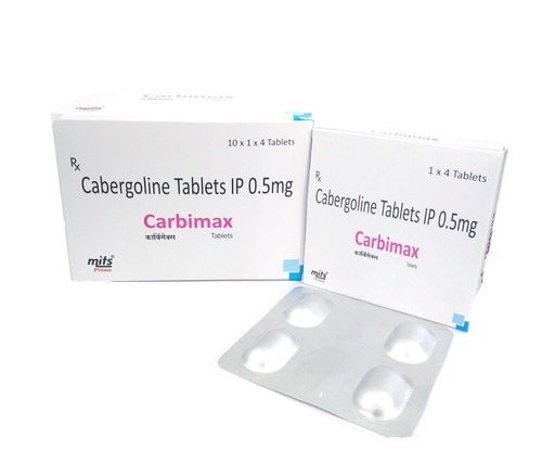 Cabergoline Tablets - 0.5 mg Ergot Medication for Prolactin Regulation | Effective Hormonal Balance and Pituitary Function Support