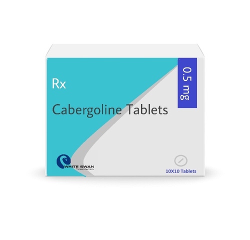 Cabergoline Tablets - 0.25 mg, 0.5 mg | Pain Relief for Moderate To Severe Labor and Surgery Pain, Store In A Cool & Dry Place