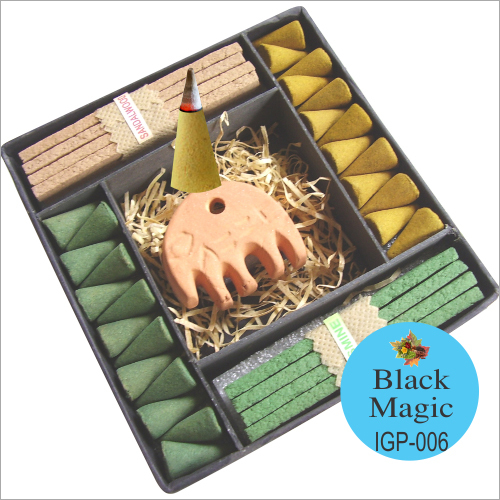 Incense Stick And Cone With Terracotta Holder 2 in 1 Gift Set