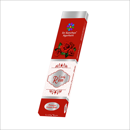 Rose Fragrance Incense Sticks - Premium Bamboo | Long-Lasting Aroma, Calming Scent, Eco-Friendly Design