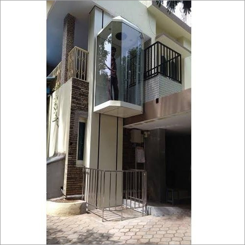 Hydraulic Glass Home Lift - Type: Passenger Elevators