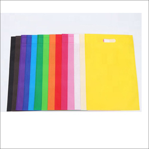 With Handle Plain Non Woven D Cut Bag