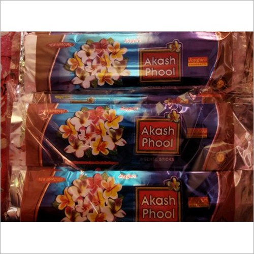 Akash Phool Scented Incense Sticks - Bamboo, Round Shape, Black Color | Eco-Friendly Aromatic Fragrance for Homes and Religious Spaces