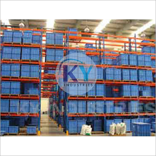 Pallet Racking System - Steel High Capacity Storage | Rectangular Frame Structure for Industrial Storage Solutions