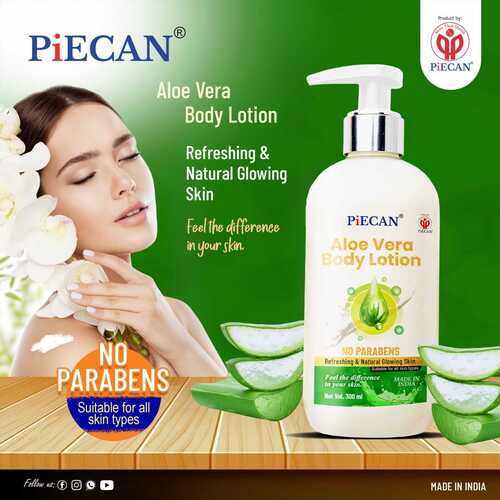 Piecan Body Lotion - Herbal Extracts Formula | Easy to Use, Soft & Smooth, Suitable for All Skin Types, No Side Effects