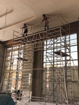 Bridge Way Mobile Scaffolds Application: Construction