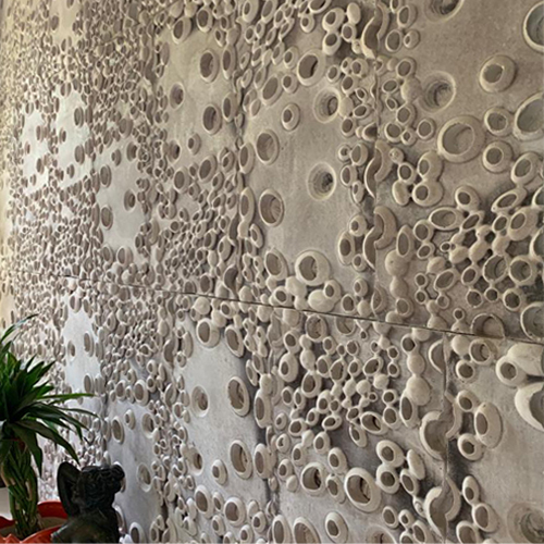 Natural Bubble Stone - Different Sizes Available Off White Color High Quality Thickness Options