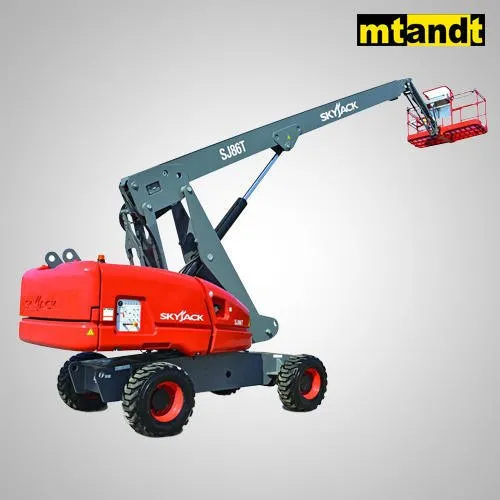 Galvanized Steel Diesel Straight Boom Lift
