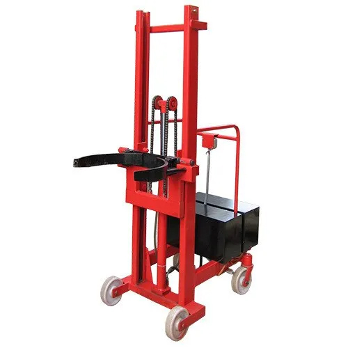 Durable Semi Electric Drum Stacker