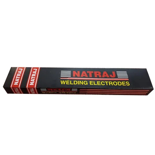 Natraj Welding Electrode - Mild Steel Length 350 mm Width 450 mm Box of 90 Pieces | Industrial Use Customized Size DC Opening Pattern