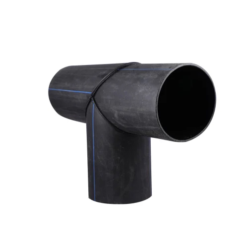 SHIVANO HDPE Pipe Tee - High-Density Polyethylene, 20mm to 315mm Size, Black Color | Female Connection, Cold Drawn Technique, Warranty Included