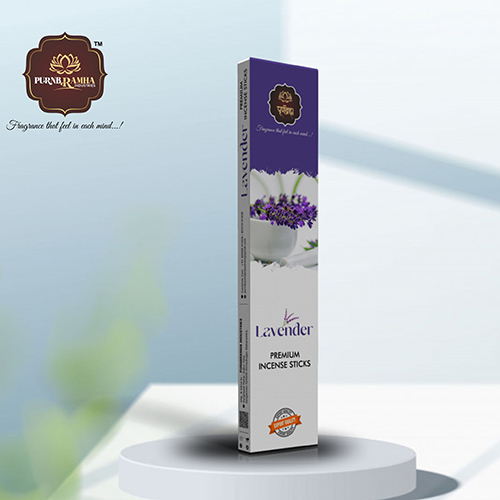 Lavender Incense Stick - 100% Natural Bamboo, Herbal Fragrance, Eco-Friendly | Perfect for Meditation, Yoga, and Tranquil Atmosphere