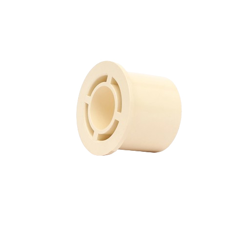 Reducing Bush - High-Quality Plastic, Round Shape, White Color | Versatile Solution for Connecting Different Pipe Sizes in Plumbing