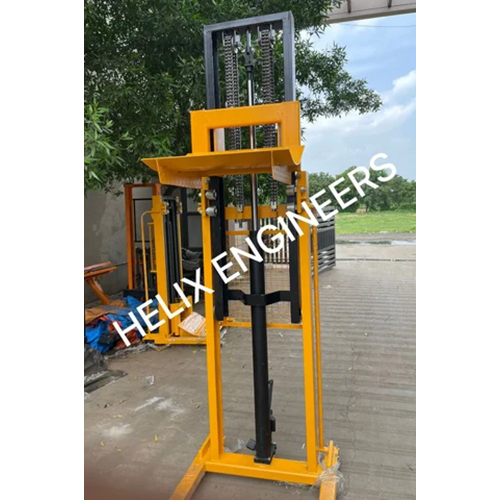 Fabric Roll Stacker - Mild Steel, 12 Feet Height, 3 Feet Fork Width, 5 Feet Fork Length | Easy to Operate, Strong, 250 kg Lifting Capacity, 24-Month Warranty, New