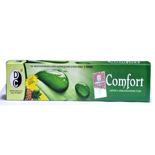 Dc Comfort Mosquito Repellent Sticks - Eco-Friendly Indian Incense, 12 Solid Round Sticks for Outdoor Pest Control