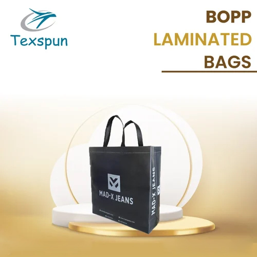 Non Woven Bopp Laminated Bag - Style: With Handle