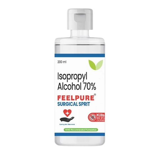 200Ml Isopropyl Alcohol 70% Surgical Sprit - Application: Hospital