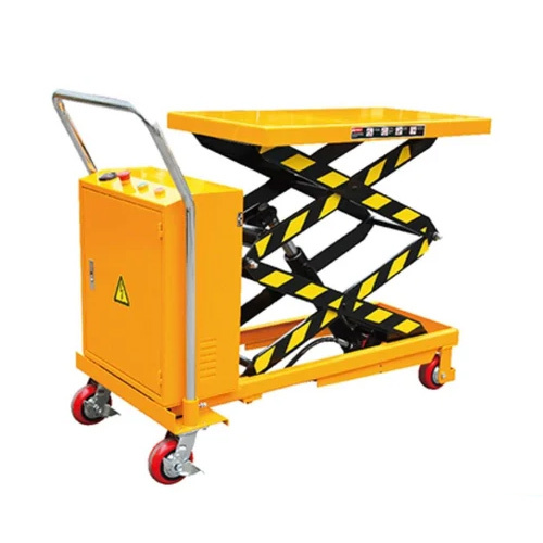 Semi Electric Scissor Table - Attributes: Strong