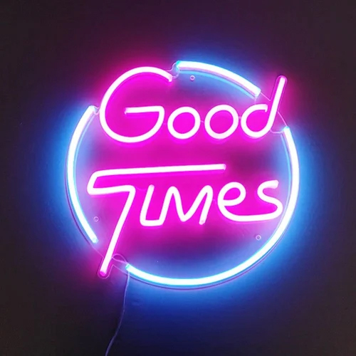 LED Neon Sign Board - Acrylic Construction, Customizable Size, Multicolor Display, 220V Working Voltage | 1-Year Warranty for Advertising Solutions