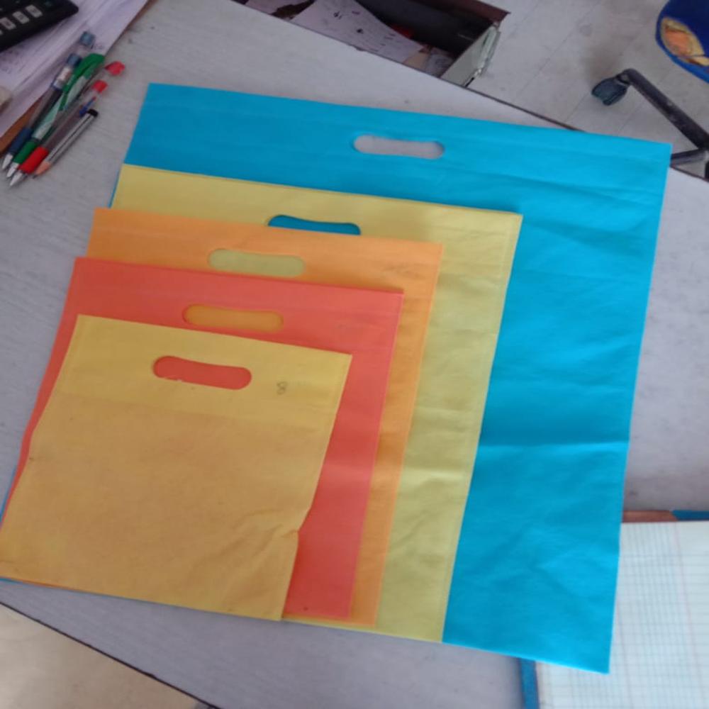 Non Woven D Cut Bags - Bag Size: 8*10/9*12/10*14/12*16/14*18/16*20