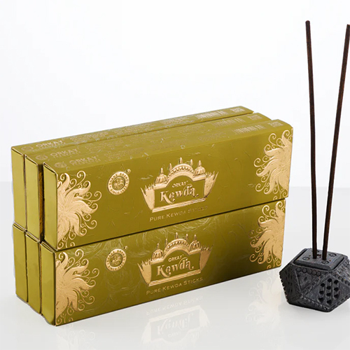 Pure Kewda Incense Sticks - Color: Black